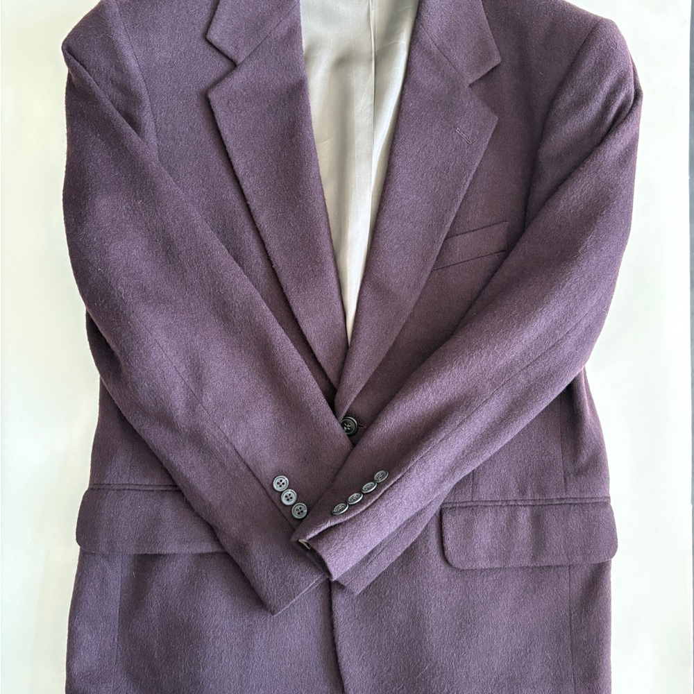 Nordstrom Purple Sport Coat with Structured Shoulders